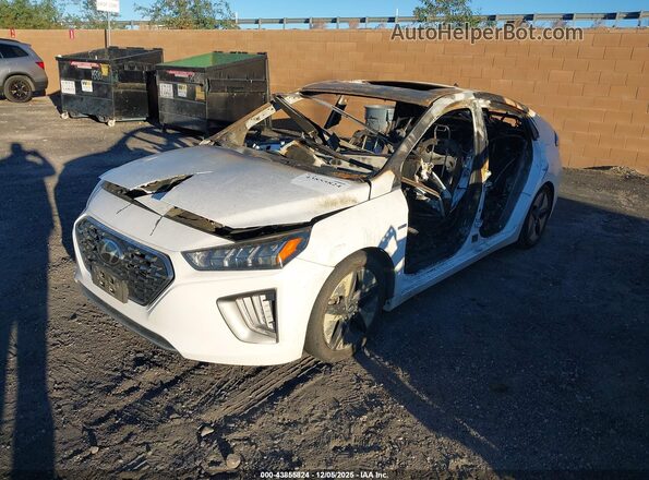 KMHC85LC2LU225831 2020 HYUNDAI IONIQ HYBRID White Front left