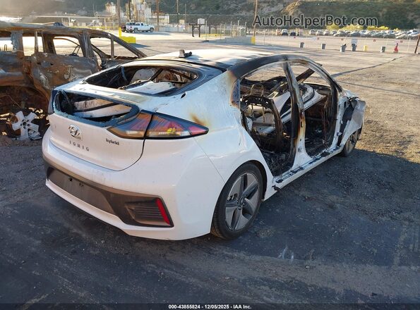 KMHC85LC2LU225831 2020 HYUNDAI IONIQ HYBRID White Rear right
