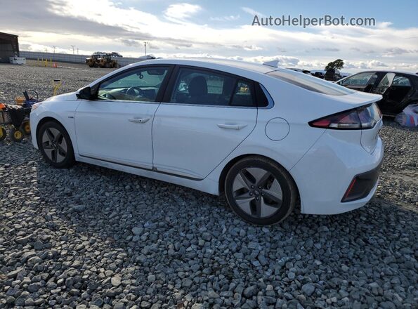 KMHC85LC4LU231985 2020 HYUNDAI IONIQ White Trasero izquierdo