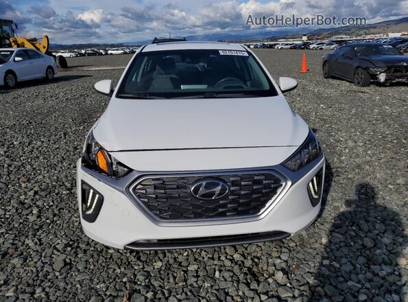 KMHC85LC4LU231985 2020 HYUNDAI IONIQ White Vista frontal