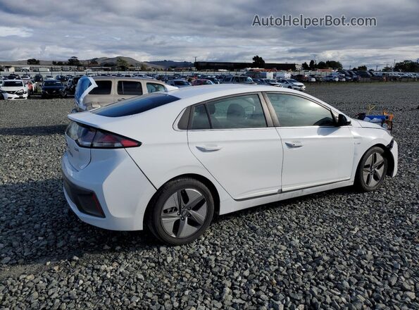 KMHC85LC4LU231985 2020 HYUNDAI IONIQ White Trasero derecho