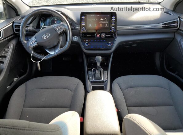 KMHC85LC4LU231985 2020 HYUNDAI IONIQ White Vista del salpicadero