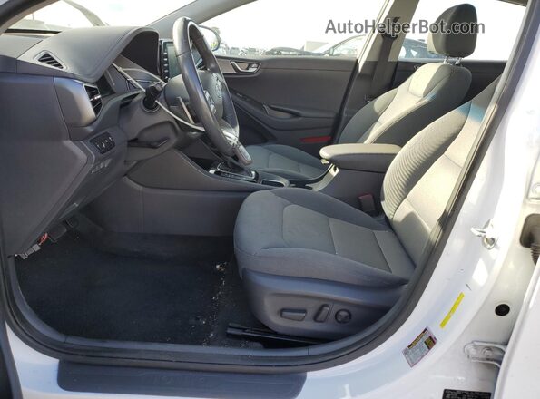 KMHC85LC4LU231985 2020 HYUNDAI IONIQ White Vista interior delantera