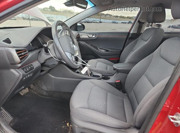 KMHC85LC7NU282772 2022 HYUNDAI IONIQ Red Вид салону спереду