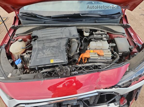 KMHC85LC7NU282772 2022 HYUNDAI IONIQ Red Вид задньої частини салону