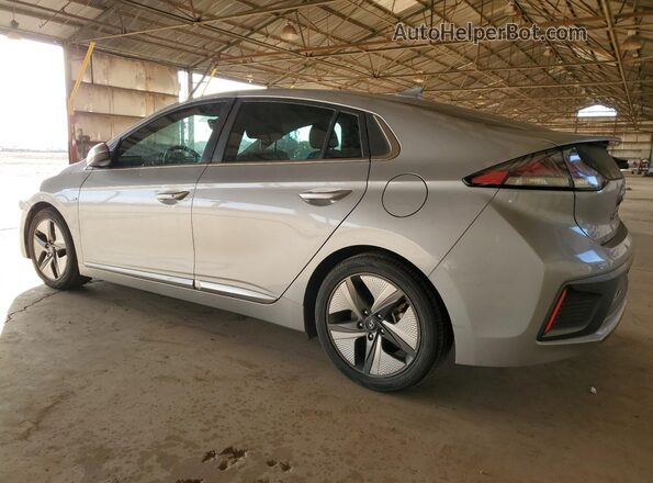 KMHC85LC8LU207270 2020 HYUNDAI IONIQ Silver Trasero izquierdo