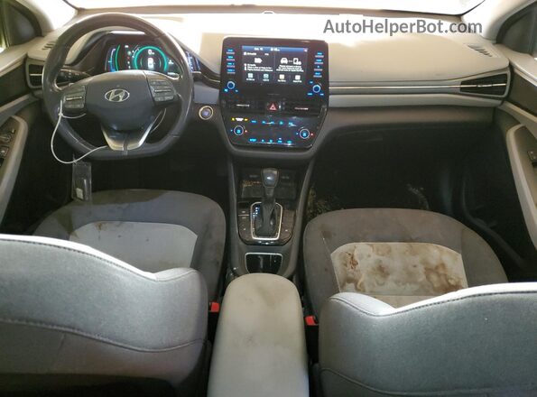 KMHC85LC8LU207270 2020 HYUNDAI IONIQ Silver Vista del salpicadero
