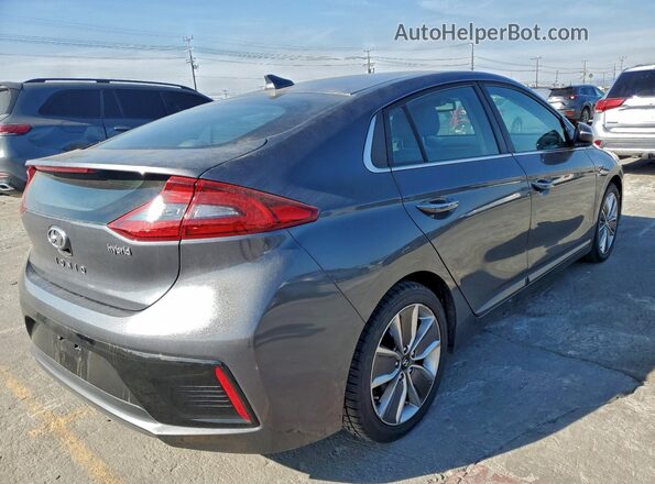 KMHC85LCXJU071950 2018 HYUNDAI IONIQ Серый 