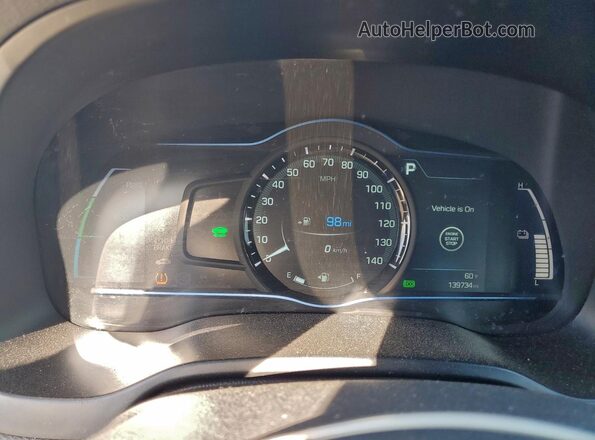 KMHC85LCXJU071950 2018 HYUNDAI IONIQ Серый 