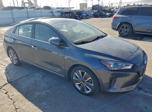 KMHC85LCXJU071950 2018 HYUNDAI IONIQ Серый 