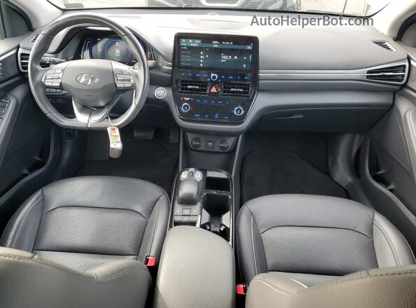 KMHC85LJ0LU062014 2020 HYUNDAI IONIQ Silver Առջևի վահանակի տեսք