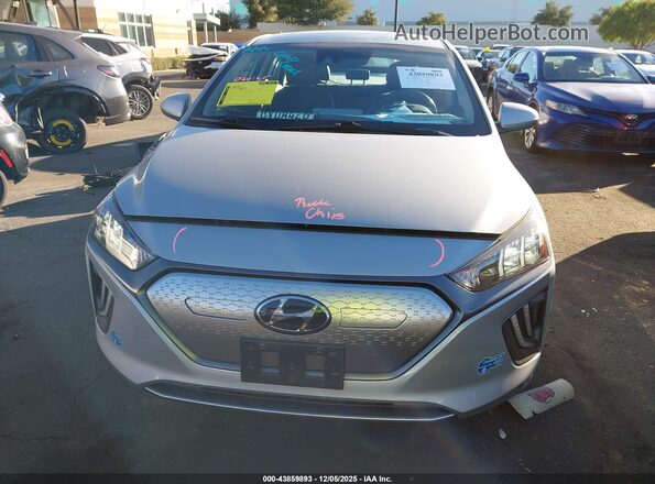 KMHC85LJ4LU061660 2020 HYUNDAI IONIQ ELECTRIC Silver Rear interior view