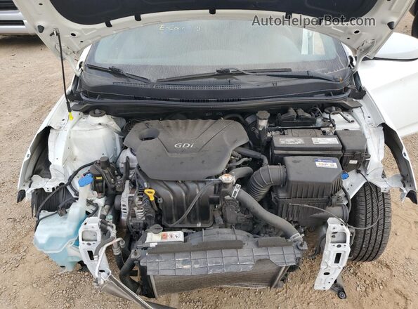 KMHCT4AE6GU132619 2016 HYUNDAI ACCENT White Вид задньої частини салону