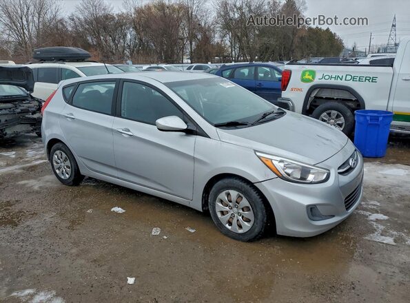 KMHCT5AE6GU242950 2016 HYUNDAI ACCENT Silver Przód prawy