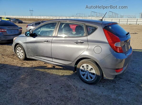 KMHCT5AEXGU287180 2016 HYUNDAI ACCENT Угольный Задняя левая четверть