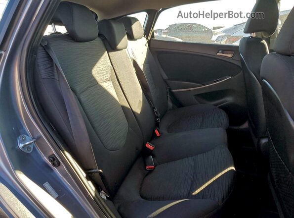 KMHCT5AEXGU287180 2016 HYUNDAI ACCENT Угольный Вид задних сидений