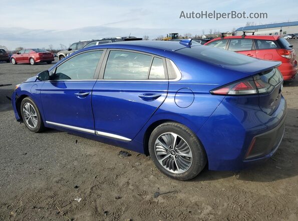 KMHCX5LD1MU260423 2021 HYUNDAI IONIQ Blue უკანა მარცხენა