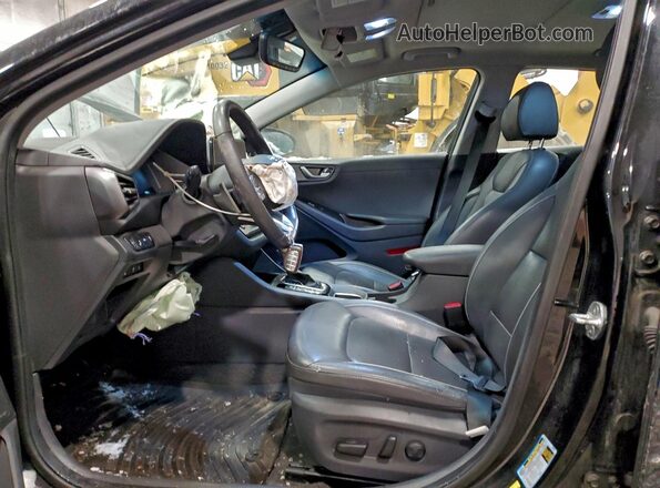 KMHCX5LD2LU227381 2020 HYUNDAI IONIQ Black Vista interior delantera