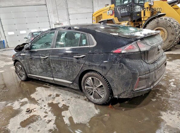 KMHCX5LD2LU227381 2020 HYUNDAI IONIQ Black Trasero izquierdo