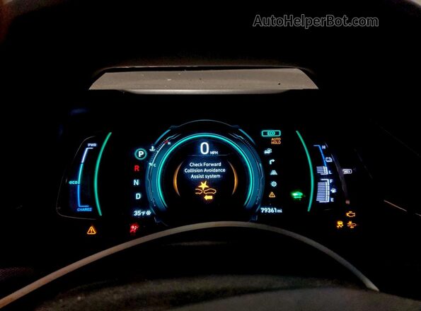 KMHCX5LD2LU227381 2020 HYUNDAI IONIQ Black Vista del cuadro de instrumentos