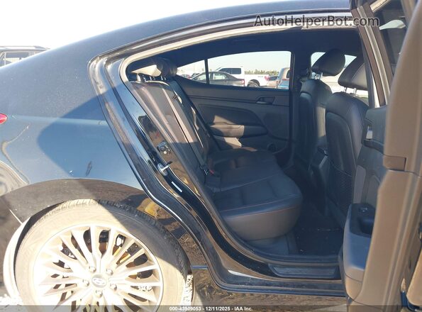 KMHD04LB6HU338489 2017 HYUNDAI ELANTRA Black Vista de la etiqueta del VIN