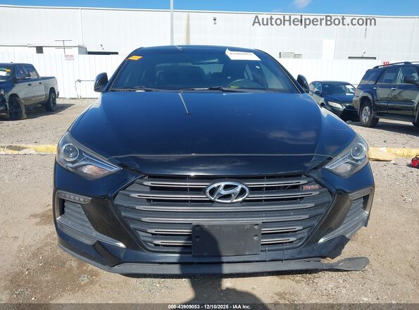 KMHD04LB6HU338489 2017 HYUNDAI ELANTRA Black Vista del cuadro de instrumentos