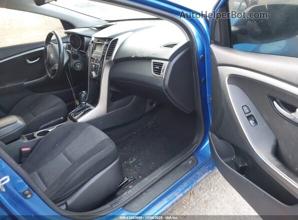KMHD35LH0HU350185 2017 HYUNDAI ELANTRA GT Blue Սալոնի դիմացի տեսք