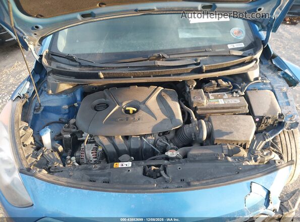 KMHD35LH0HU350185 2017 HYUNDAI ELANTRA GT Blue Հետևի տեսք