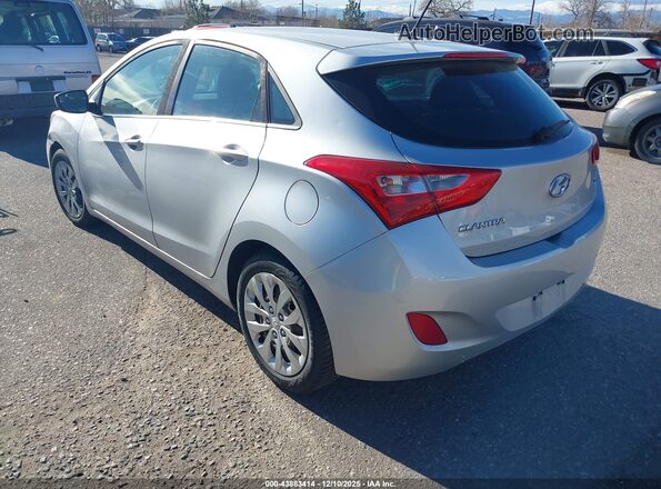 KMHD35LH3HU349936 2017 HYUNDAI ELANTRA GT Серебряный Задняя левая четверть