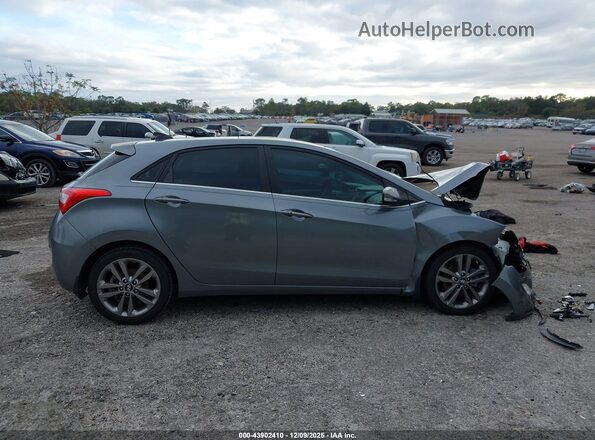 KMHD35LH4GU307340 2016 HYUNDAI ELANTRA GT Gray Вид задньої частини салону