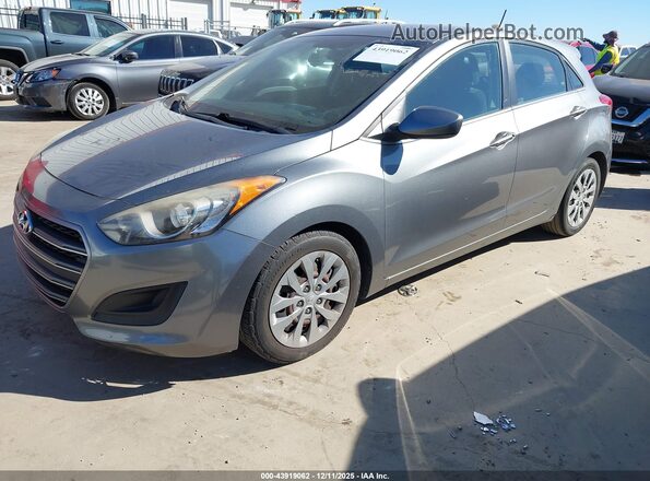 KMHD35LH6HU358680 2017 HYUNDAI ELANTRA GT Gray 
