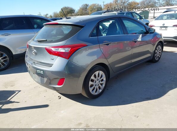 KMHD35LH6HU358680 2017 HYUNDAI ELANTRA GT Gray 