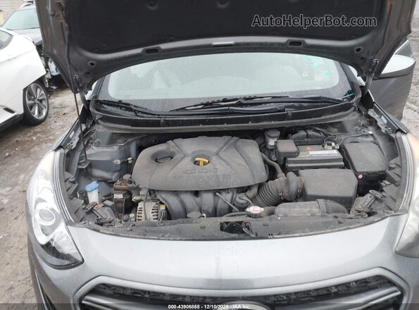 KMHD35LH7GU326433 2016 HYUNDAI ELANTRA GT Серый Вид сзади