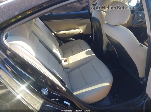 KMHD74LF9JU508316 2018 HYUNDAI ELANTRA Черный Вид наклейки с VIN-кодом