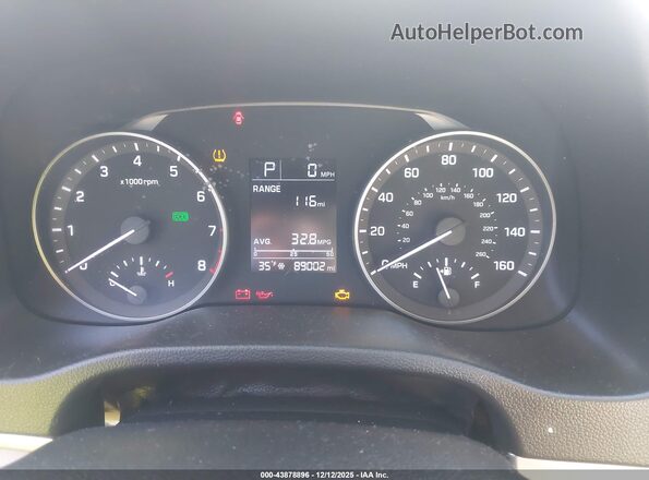 KMHD74LF9JU508316 2018 HYUNDAI ELANTRA Черный Вид задних сидений