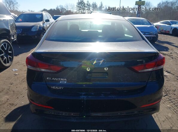 KMHD74LF9JU508316 2018 HYUNDAI ELANTRA Черный 