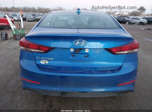 KMHD84LF9HU208993 2017 HYUNDAI ELANTRA Blue 