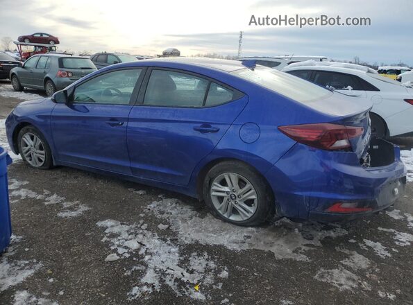 KMHD84LF9LU109762 2020 HYUNDAI ELANTRA Blue უკანა მარცხენა