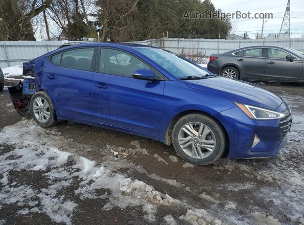 KMHD84LF9LU109762 2020 HYUNDAI ELANTRA Blue წინა მარჯვენა