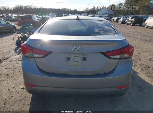 KMHDH4AEXGU483328 2016 HYUNDAI ELANTRA Silver 