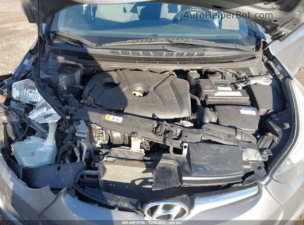 KMHDH4AEXGU483328 2016 HYUNDAI ELANTRA Silver უკანა ხედი