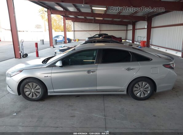 KMHE24L11GA011875 2016 HYUNDAI SONATA HYBRID Серебряный Панорамный вид салона 360°