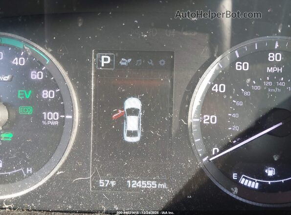 KMHE24L17GA010651 2016 HYUNDAI SONATA HYBRID Silver 