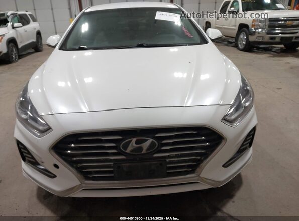 KMHE24L36KA090454 2019 HYUNDAI SONATA HYBRID Белый Вид щитка приборов