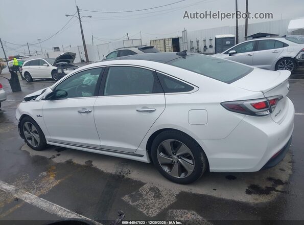 KMHE34L13GA009610 2016 HYUNDAI SONATA HYBRID White Панорамний вид салону 360°