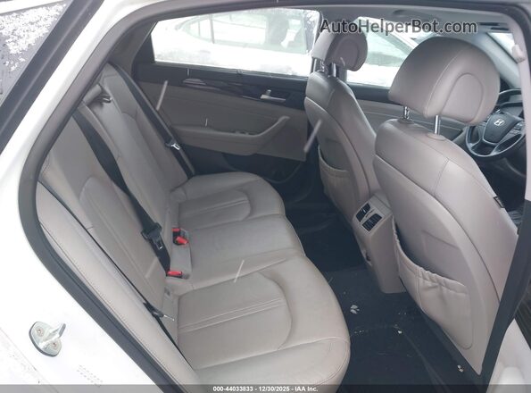 KMHE34L13GA030683 2016 HYUNDAI SONATA HYBRID White Vista de la etiqueta del VIN