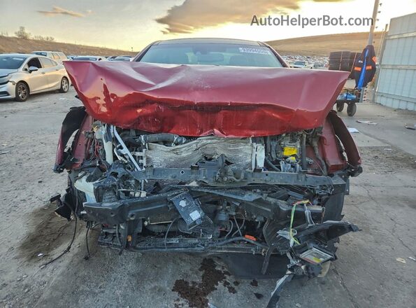 KMHE34L3XHA070956 2017 HYUNDAI SONATA Red Front view