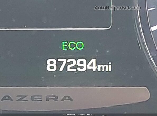 KMHFG4JG3GA527152 2016 HYUNDAI AZERA Silver 