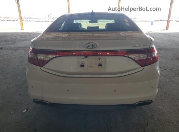 KMHFH4JG7HA583299 2017 HYUNDAI AZERA White უკანა ხედი
