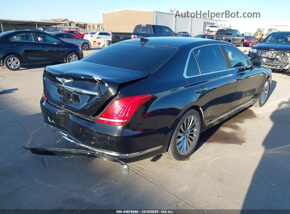 KMHG34JA5HU024606 2017 GENESIS G90 Black Trasero derecho